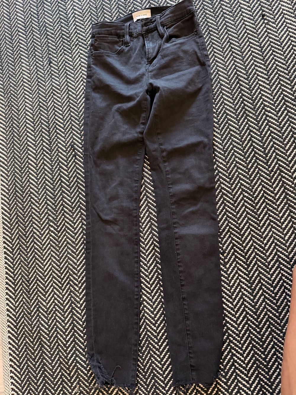 Frame Denim Women's Black Skinny Jeans